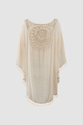 Braided Detail Tassel Cover Up - HouseofHalley