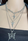 Butterfly Multi-layer Necklace - HouseofHalley