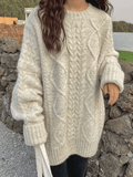 Cable Knit Jumper Sweater - HouseofHalley