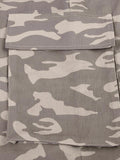 Camouflage Elastic Waist Loose Cargo Pant - HouseofHalley