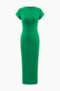 Cap Sleeve Midi Dress