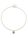 Christmas Faux Pearl Necklace - HouseofHalley