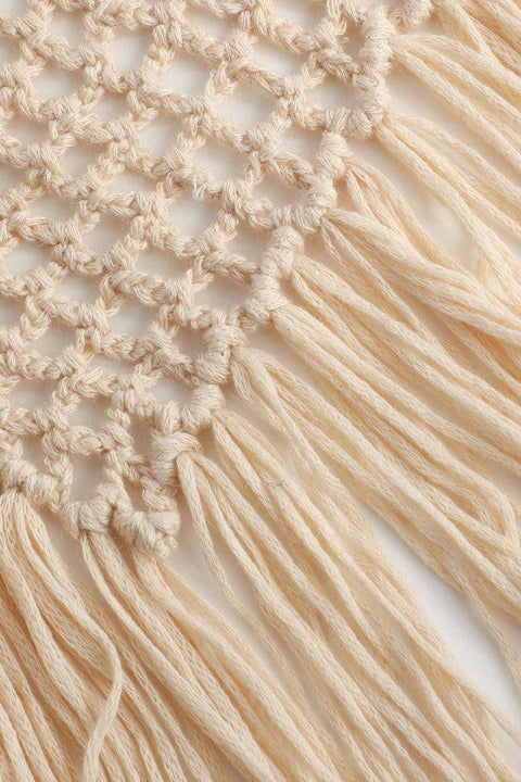 Crochet Fringe Hem Cami Top - HouseofHalley