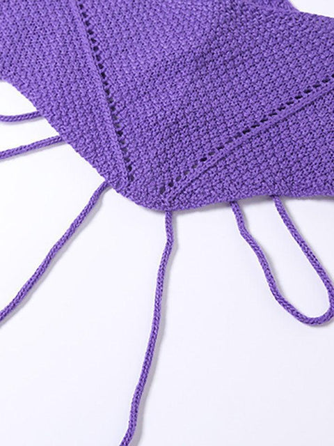 Crochet Knit Skirt Set - HouseofHalley
