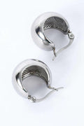 Curved Hoop Earrings - HouseofHalley