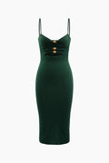 Cut Out Front Midi Dress - HouseofHalley