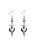 Dagger Heart Earrings - HouseofHalley