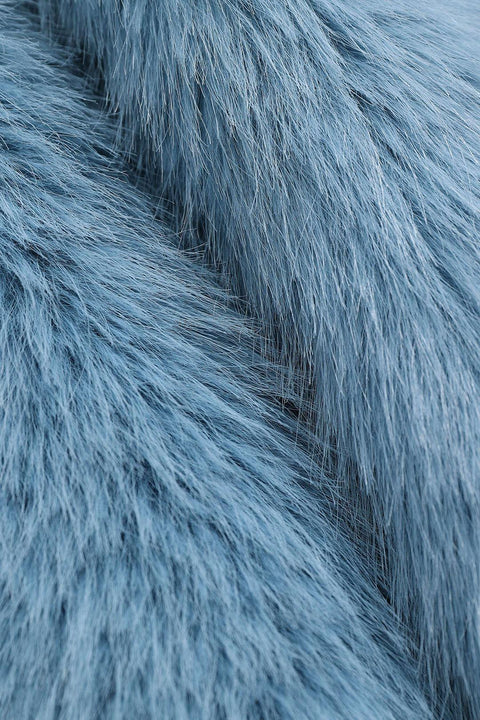Faux Fur Lapel Coat - HouseofHalley