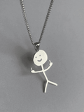Funny Doodle Pendant Necklace - HouseofHalley