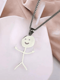 Funny Doodle Pendant Necklace - HouseofHalley