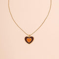 Gradient Heart-shaped Pendant Necklace - HouseofHalley
