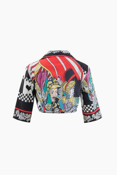 Graphic Print Shirt - HouseofHalley