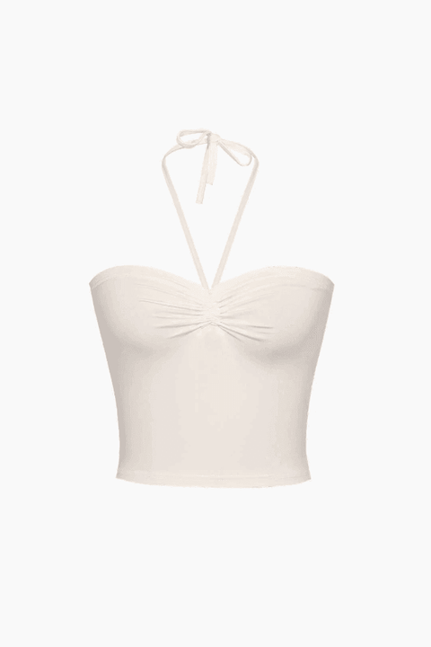 Halter Neck Ruched Cami Top - HouseofHalley