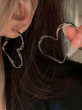 Hollow Out Heart Earrings - HouseofHalley