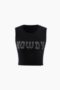 Howdy Embellished Tank Top - HouseofHalley