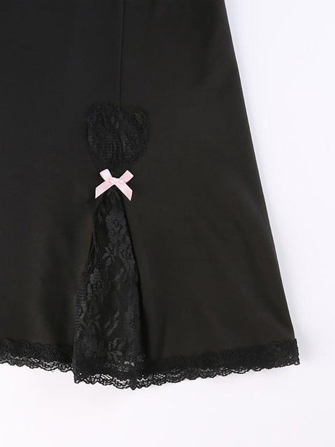 Lace Slip Mini Dress - HouseofHalley