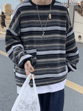 Men's Pocket Striped Knit Sweater - HouseofHalley