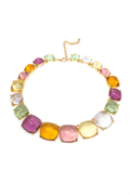 Multicolored Resin Necklace - HouseofHalley