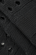 Openwork Knit Sleeveless Cover Up Dress