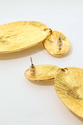 Oval Metal Drop Earrings - HouseofHalley