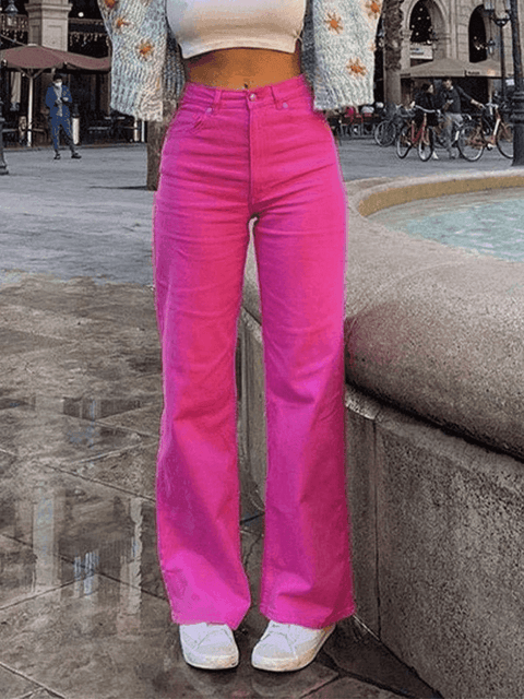 Casual Relaxed Boyfriend Jeans - HouseofHalley