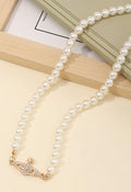 Planet Pearl Necklace - HouseofHalley