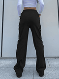 Pocket zipper Cargo Pants