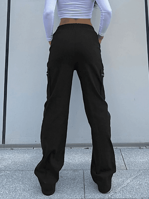 Pocket zipper Cargo Pants - HouseofHalley