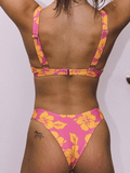 Printed Underwire Strap Bikini Set - HouseofHalley