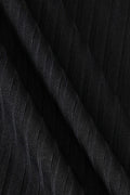 Ribbed Twist Detail Long Sleeve Midi Dress - HouseofHalley