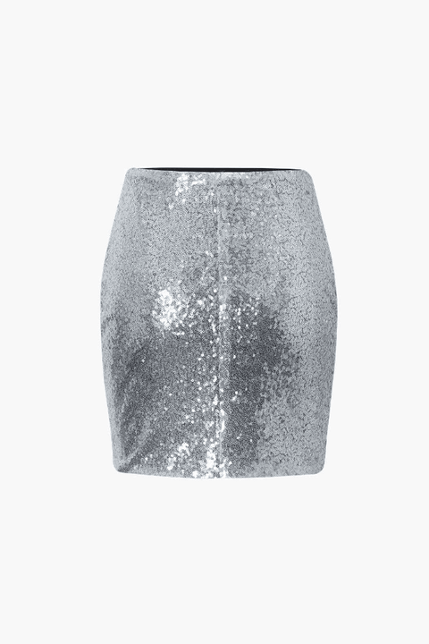 Sequin Mini Skirt - HouseofHalley