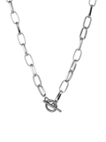 Simple Link Chain Toggle Necklace - HouseofHalley