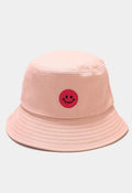 Smiley Patched Bucket Hat - HouseofHalley