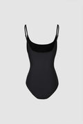 Solid Square Neck Jersey Bodysuit