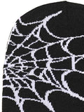 Spider Web Print Beanie Hat - HouseofHalley