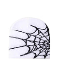 Spider Web Print Beanie Hat - HouseofHalley