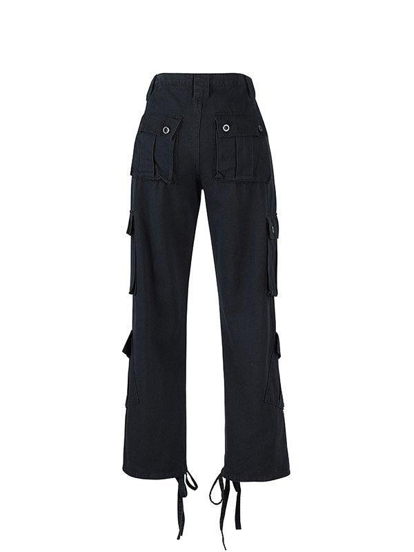 2023 Straight Leg Vintage Y2K Cargo Jeans Gray2 L in Cargo Jeans Online ...