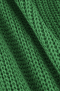 Turtleneck Curved Hem Crop Sweater - HouseofHalley