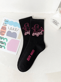 Vintage Angel Print Socks - HouseofHalley