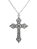 Vintage Baroque Cross Necklace - HouseofHalley