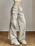 Vintage Cargo Pocket Baggy Pants - HouseofHalley