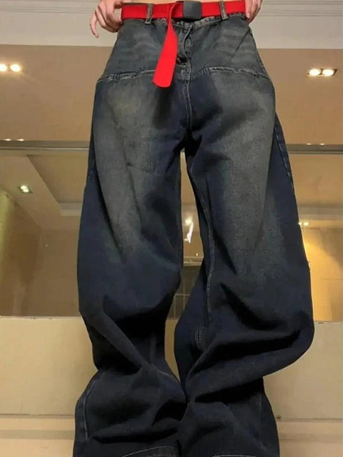 Vintage Washed Distressed Boyfriend Jeans - HouseofHalley