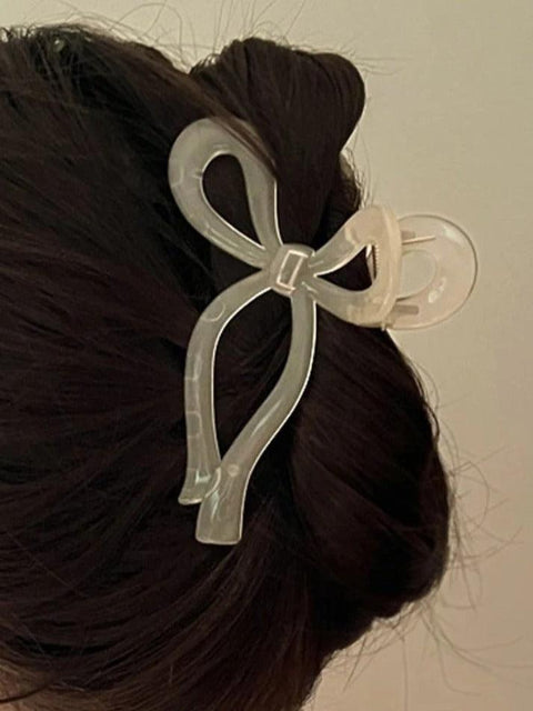Oversize Bow Pattern Hair Claw Clip - HouseofHalley