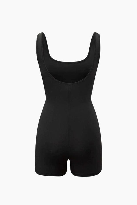 Solid Square Neck Romper - HouseofHalley