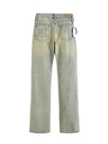 Low Waist Washed Straight-Fit Boot-Cut Jeans - HouseofHalley