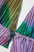 Tie Dye Plisse Halter Top And Pants Set - HouseofHalley