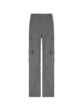 Zipper Pocket High Waist Cargo Pants - HouseofHalley