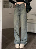 Washed Distressed High Rise Boyfriend Jeans - HouseofHalley