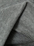 Color Block Splice Letter Embroidery Embellished Oversized Hoodie - HouseofHalley