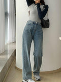 Contrast Color Raglan Slim Long Sleeve Knit - HouseofHalley